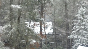 Our Snow Covered Cabin