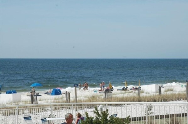 What a Gorgeous Beach View from your Balcony!