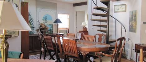 Dining area viewed from Living Room.