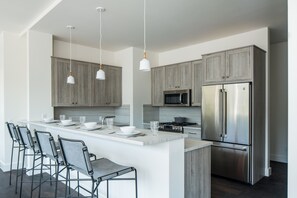 Fully appointed kitchen