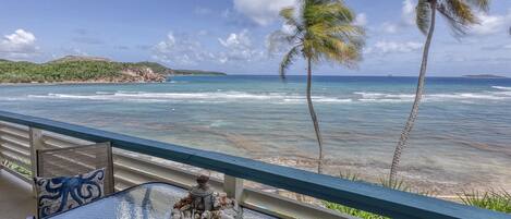 Enjoy the amazing views from the balcony.