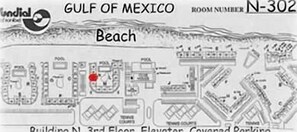 Sundial N302.  Beach. 3rd Floor.  Elevator.  Covered Parking. **Pool Closed**