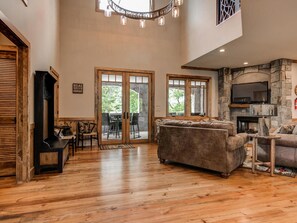 Open floor plan great room