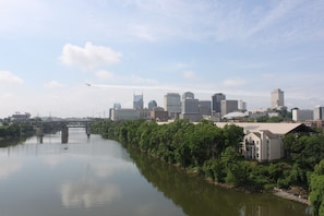 Riverfront Condominiums sits peacefully on the Cumberland River.