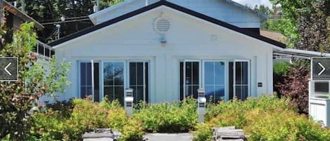 Front View of Carriage House facing the Bay!