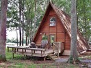 The back of the chalet.