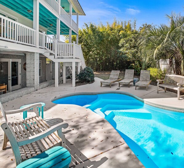 Pool area