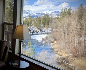 View of the Chewuch River and Mt. Gardner!