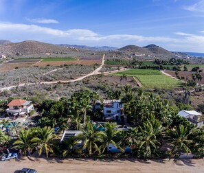 Aerial view of property