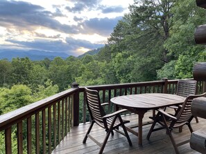 Enjoy a meal on the front deck