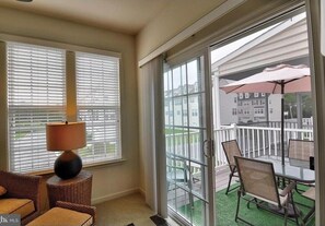 outdoor deck and dining