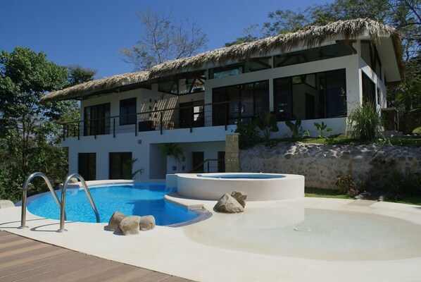 Casa Divina and our Salt Water Infinity Pool