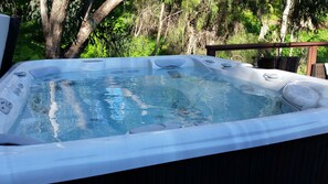 6 person Hot Springs luxury spa…not available after 9pm