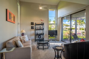 View of the main living area.