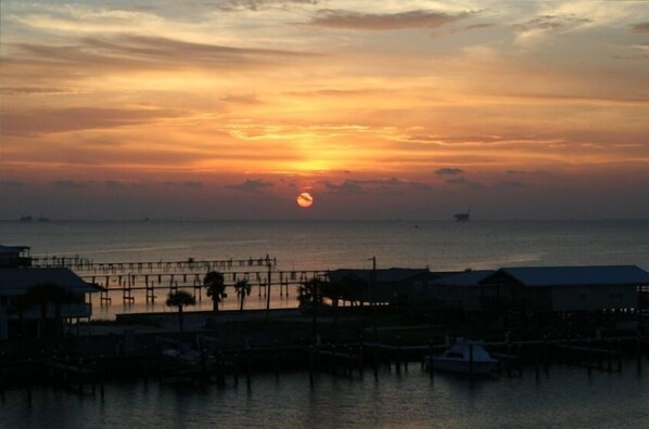 Sunset from the Balcony