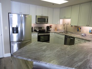 Kitchen with island