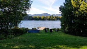another backyard view of Mirror Lake and Moose/McKenzie Mountain