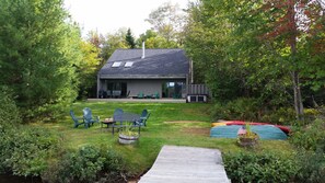 house as viewed from dock