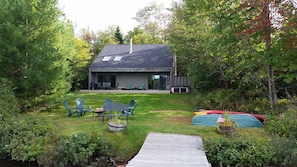 house as viewed from dock