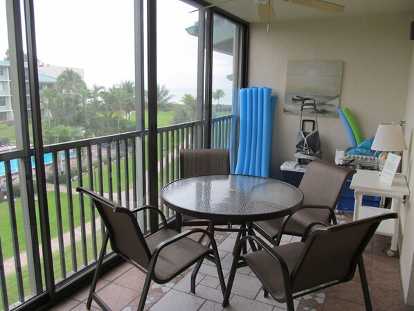 Lanai with New Patio Furniture