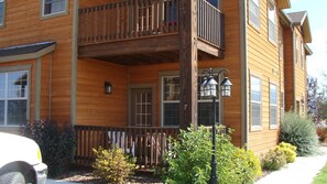 GROUND FLOOR UNIT WITH DECK.