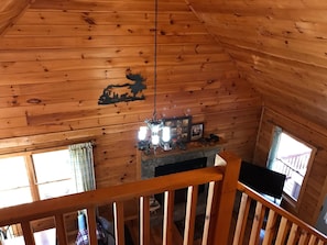 View from third floor