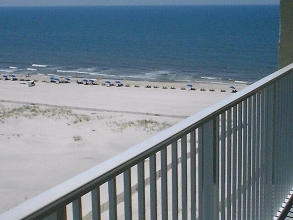 View of the Gulf of Mexico from the Balcony of the 2 Bedroom Condo