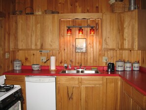 One view of kitchen
