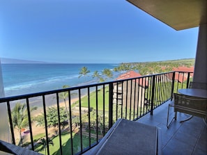 Great view up North West Maui coastline.