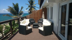 Deck off of Living Room on the water