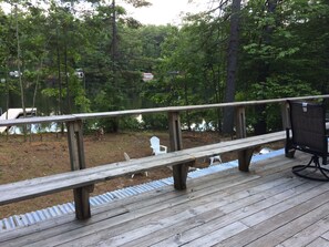 View from the back wraparound deck