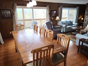 Dining Room Seats 10, Open to Living Room and Kitchen
