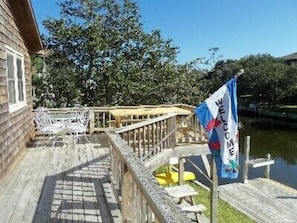 Enjoy the great view from the upper deck!