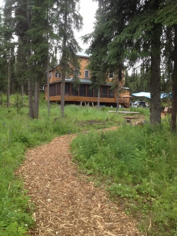 Kenai River Paradise - View of Cabin from River