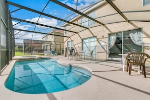 private pool and spa