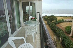 View from second balcony off dining room, and both bedrooms