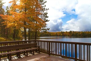 Have lunch or dinner on the deck