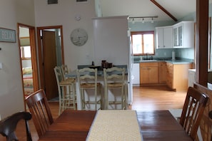 View of Kitchen from Dining Area