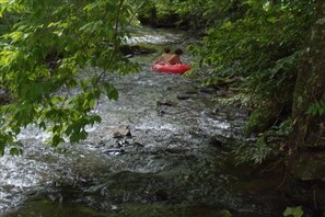 FLOAT DOWN THE CREEK ON A HOT SUMMER DAY