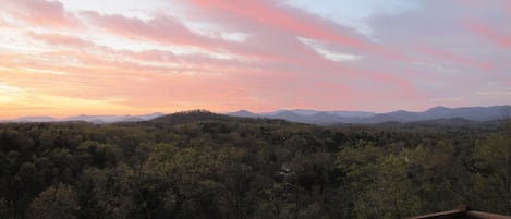 Vue depuis l’hébergement