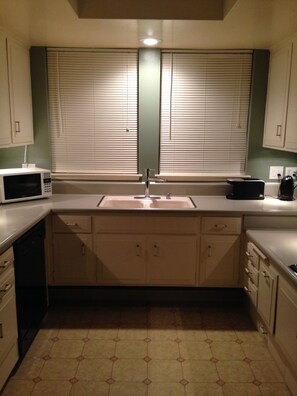 Kitchen at night