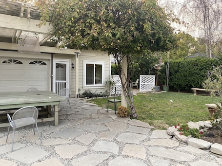 Guest house entrance