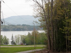 View from deck along the back of the house