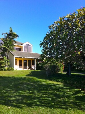Townhouse downstairs back lanai view