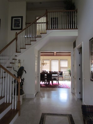 Foyer and staircase