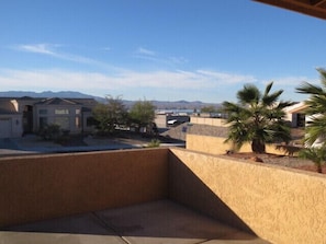 Lake View from front courtyard