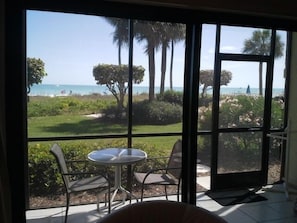 Florida's finest lanai and beachfront view!