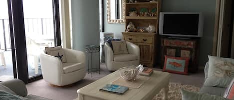 living room area -- confortable and serene!