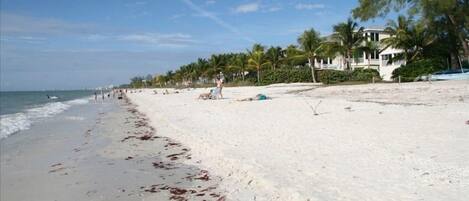 Endless beach just 5 minutes walk from the Kings Kew Villa