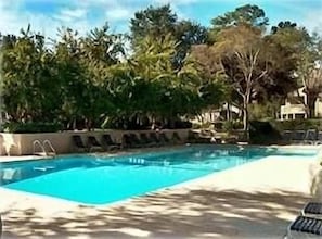 Large Pool Overlooking Fazio Golf Course